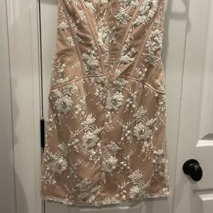 Sherri Hill size 4 new emblemmed dress